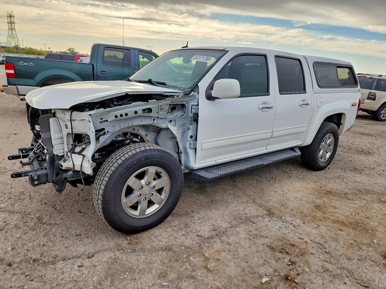 2011 GMC Canyon SLT, VIN 1GTH6NFP5B8127706 — Front end