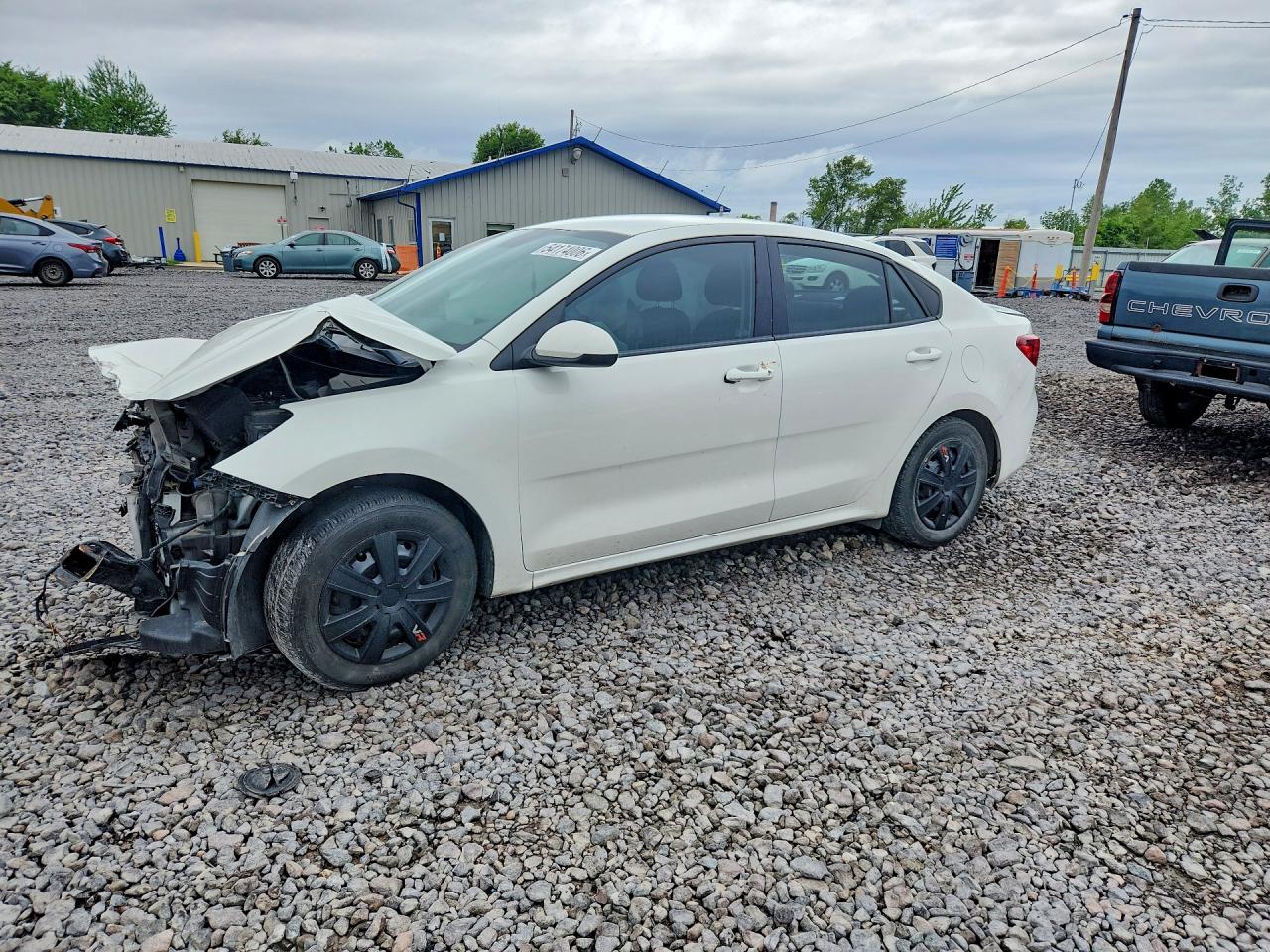 2023 Kia Rio S, VIN 3KPA24AD6PE533981 — Front end