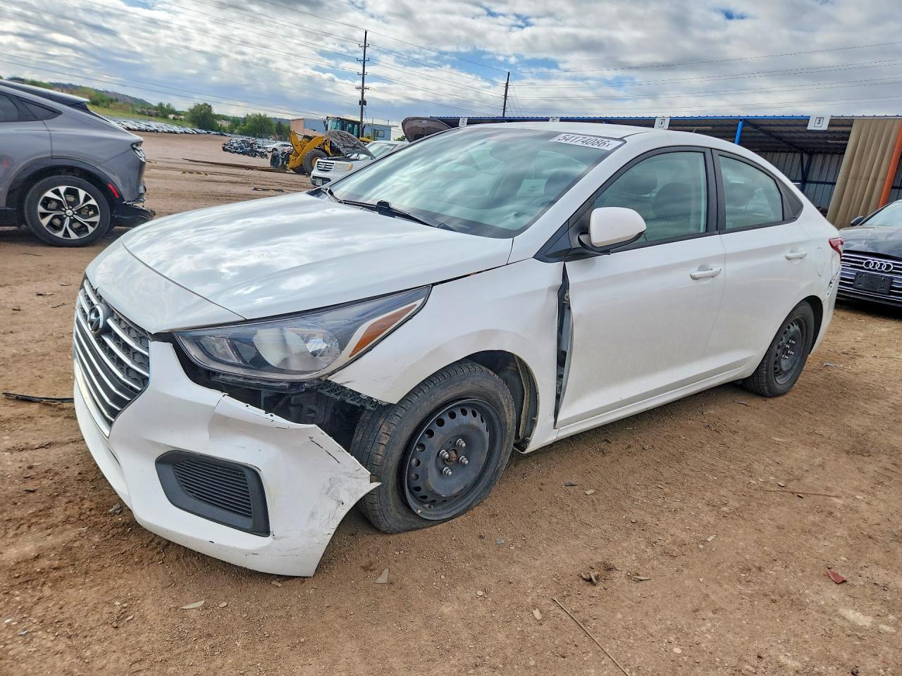 2021 Hyundai Accent SE, VIN 3KPC24A61ME137768 — Front end