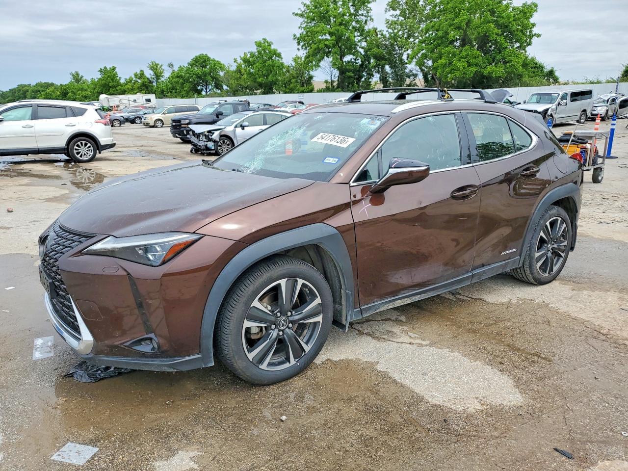2020 Lexus UX 250h Luxury, VIN JTHL9JBH7L2032561 — Град