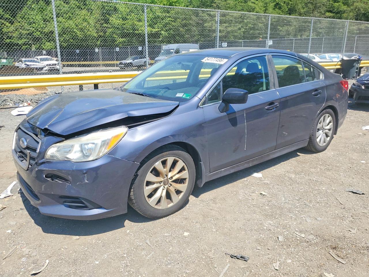 2017 Subaru Legacy, VIN 4S3BNAB65H3036018 — Front end