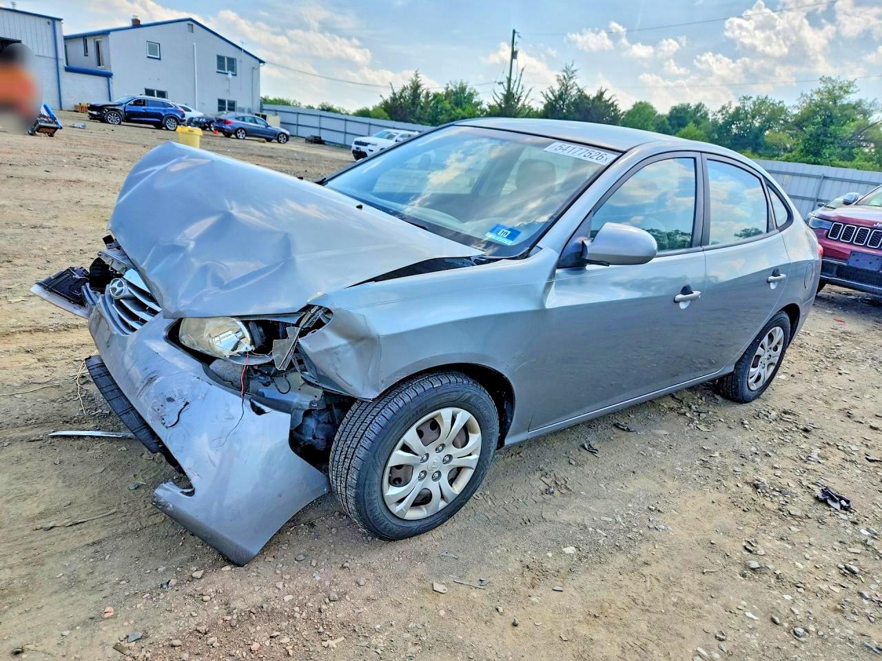 2010 Hyundai Elantra GLS, VIN KMHDU4AD7AU182249 — Front end