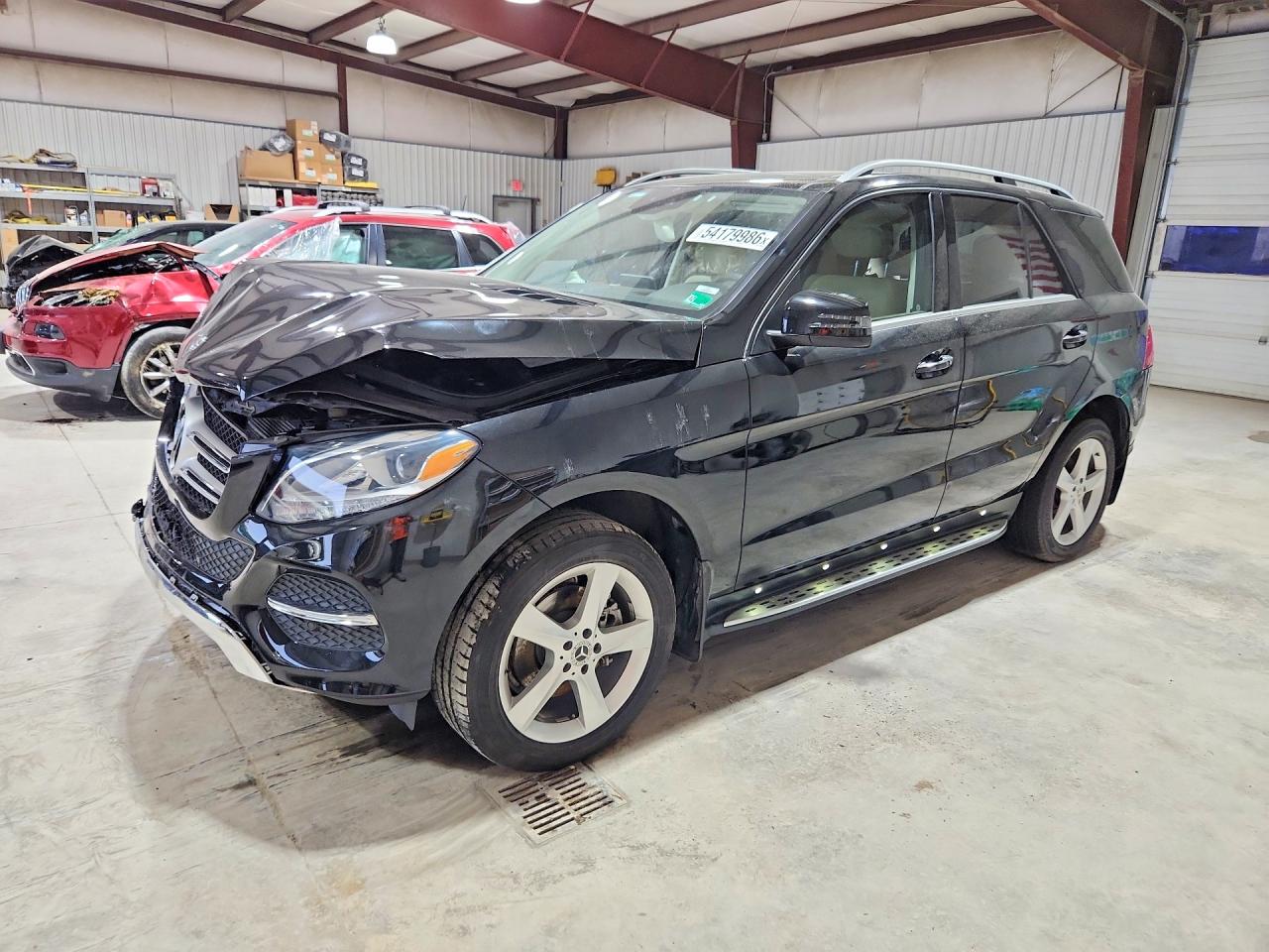 2018 Mercedes-Benz GLE 350, VIN 4JGDA5HB2JB119834 — Rear end