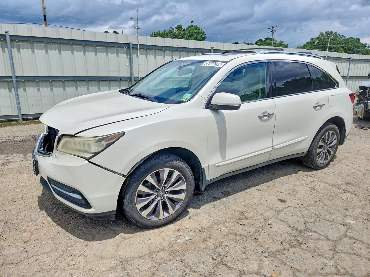2014 Acura MDX Technology, VIN 5FRYD3H66EB018981 — Front end