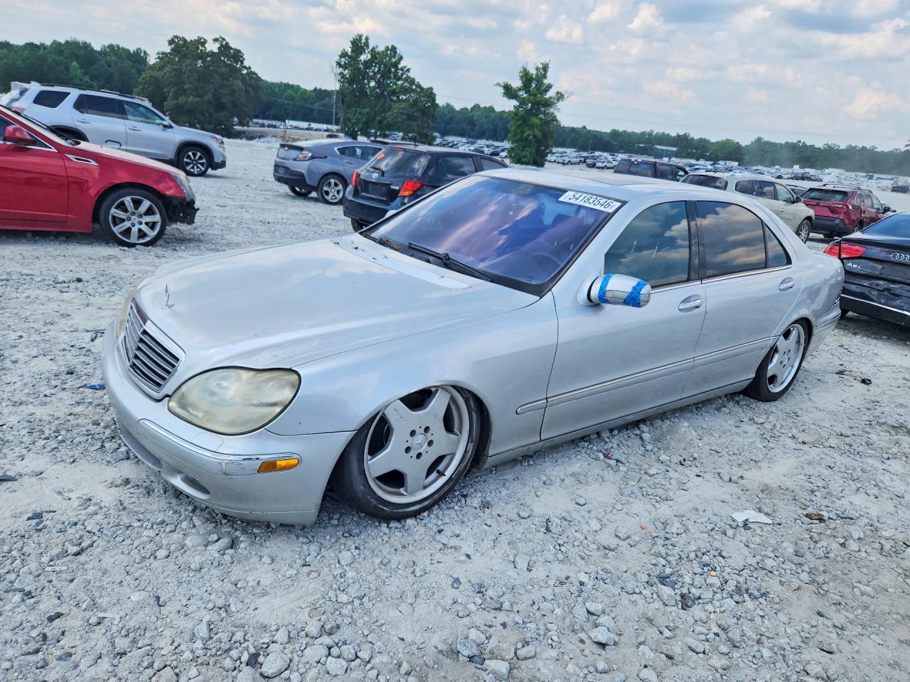 2002 Mercedes-Benz S 500, VIN WDBNG75J12A314554 — Side