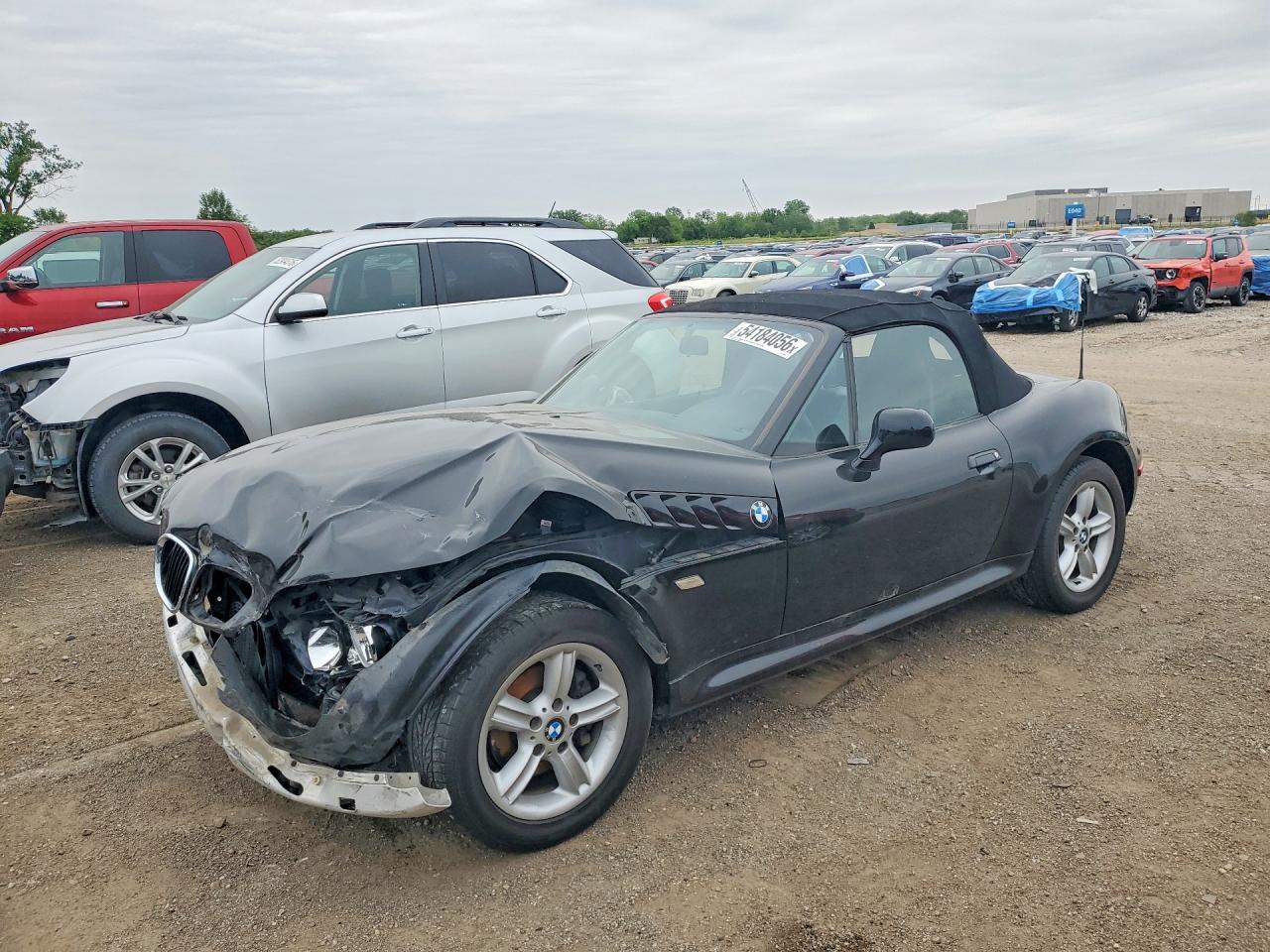 2000 BMW Z3 2.5, VIN WBACH9349YLF90430 — Перед