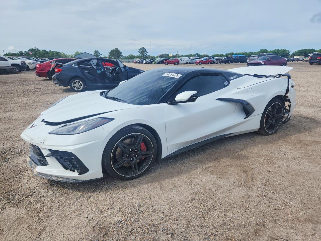 2021 Chevrolet Corvette 2LT, VIN 1G1YB3D48M5104748 — Rear end