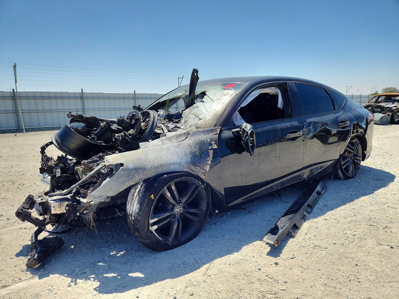 2023 Acura Integra Technology, VIN 19UDE4H66PA008645 — Burn