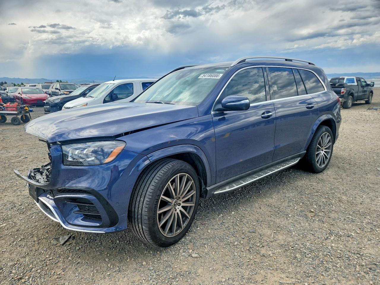 2025 Mercedes-Benz GLS 450, VIN 4JGFF5KE8SB494674 — Front end