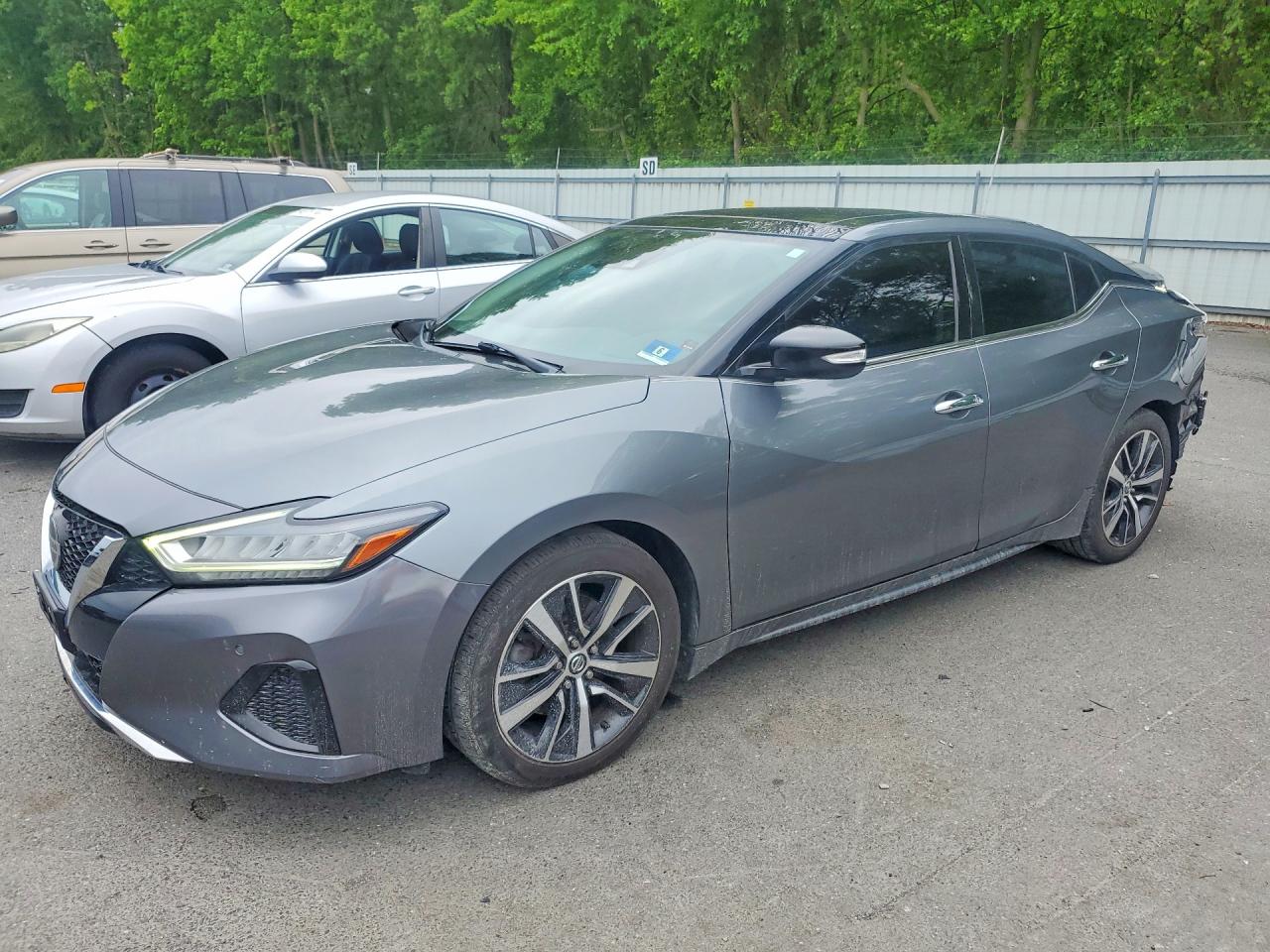 2020 Nissan Maxima SL, VIN 1N4AA6DV6LC376592 — Rear end