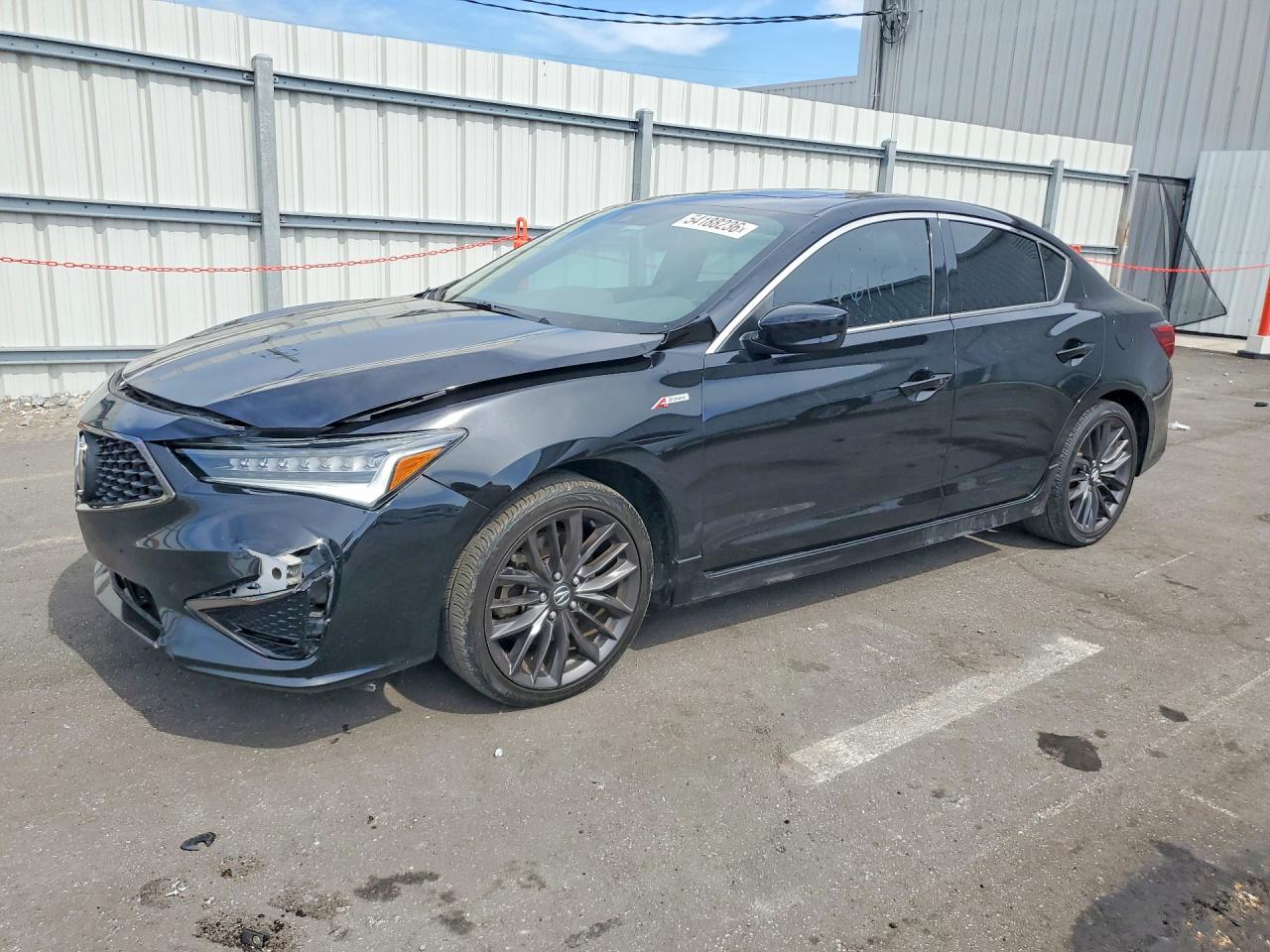 2022 Acura ILX Premium, VIN 19UDE2F82NA005201 — Front end