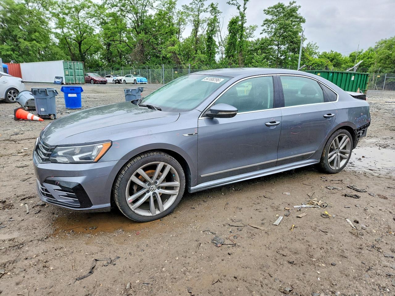 2017 Volkswagen Passat R-Line, VIN 1VWDT7A36HC056901 — Rear end