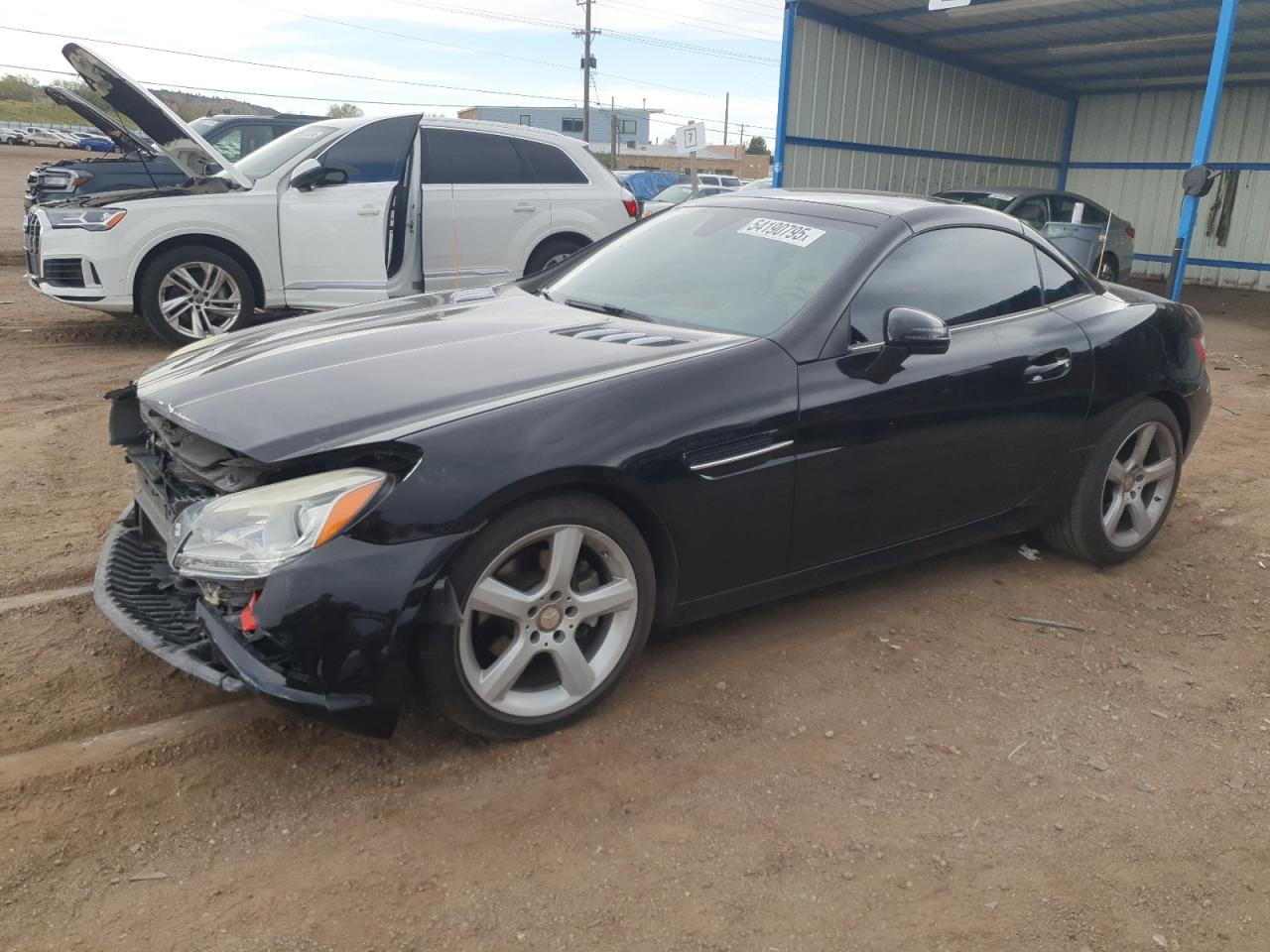 2014 Mercedes-Benz SLK 250, VIN WDDPK4HAXEF087591 — Auction photo