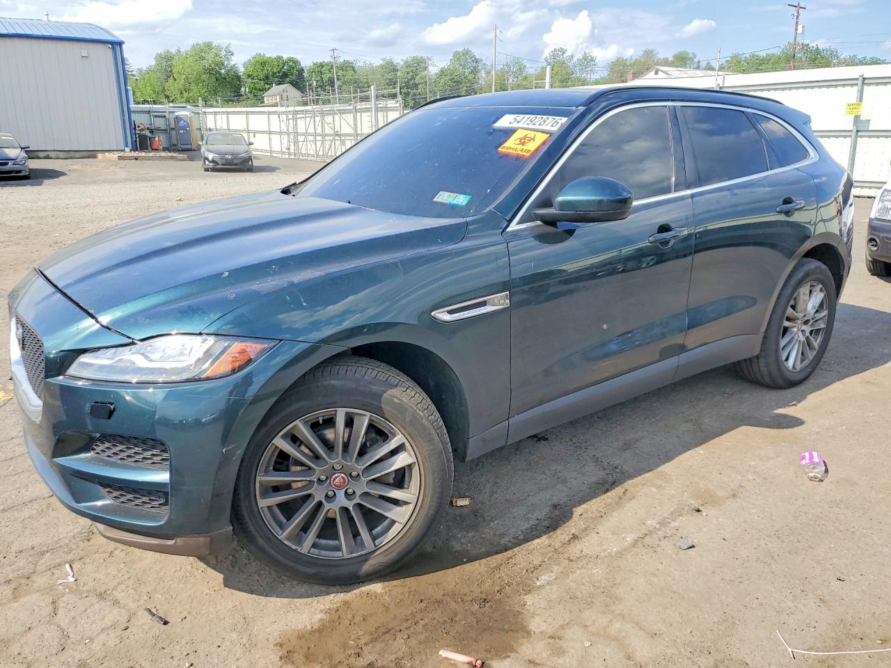 2018 Jaguar F-Pace 25t Prestige, VIN SADCK2FX9JA276183 — Front end
