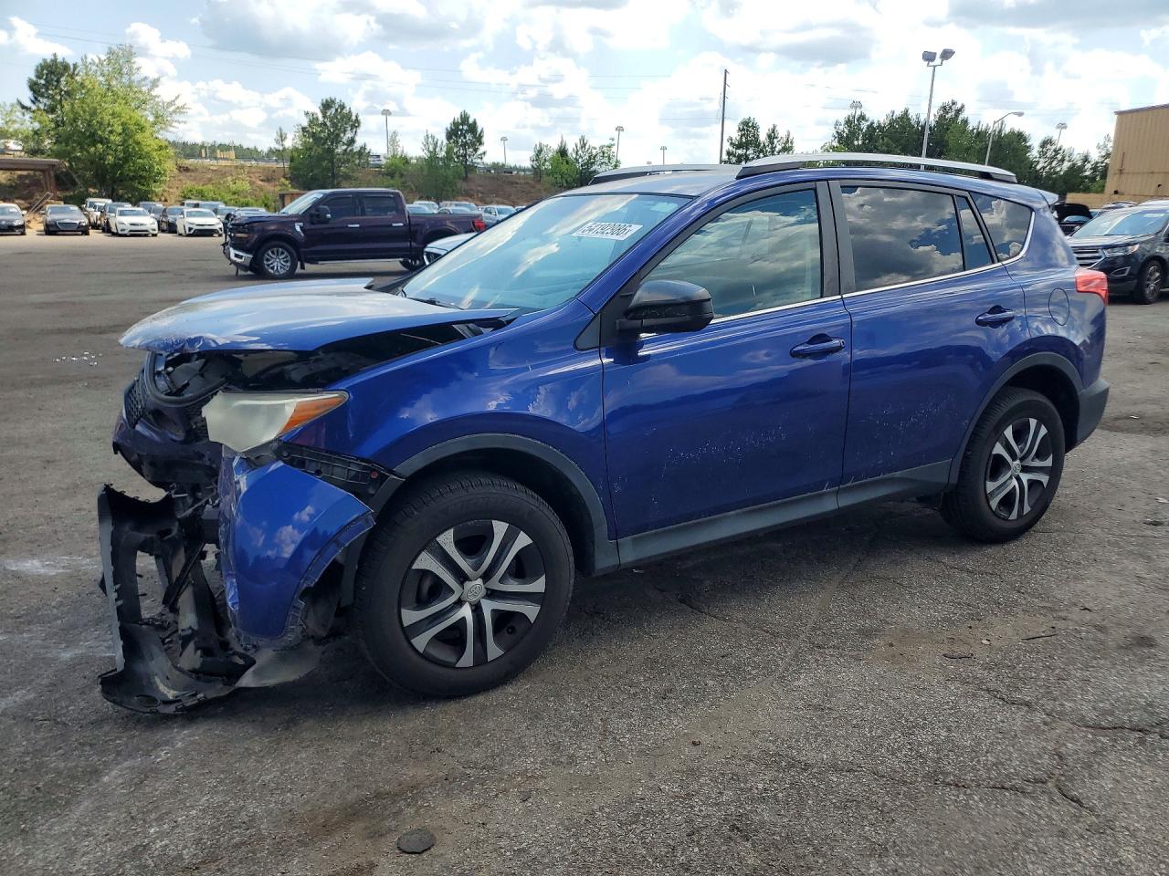 2014 Toyota RAV4 LE, VIN 2T3BFREV3EW199192 — Front end