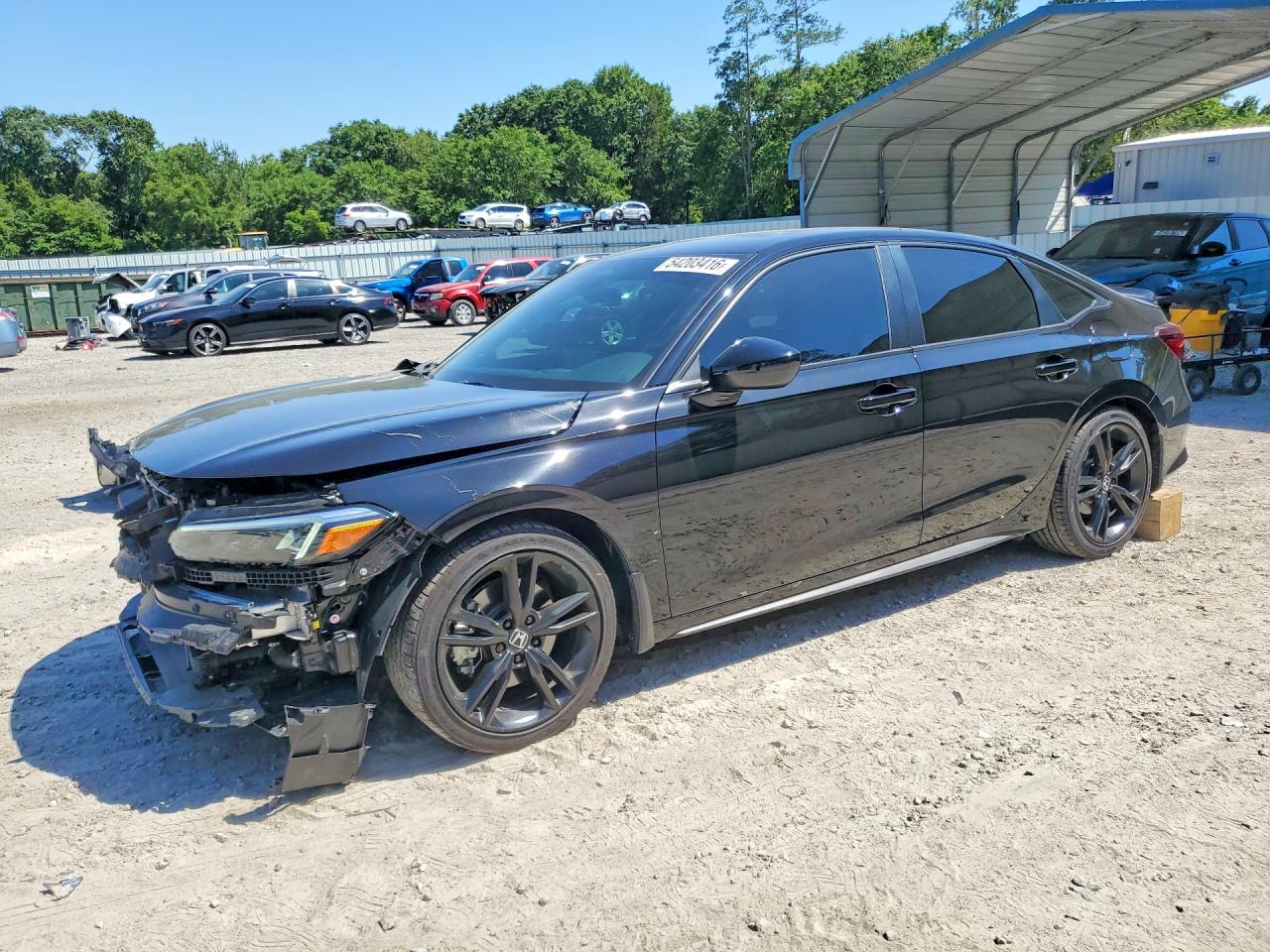 2025 Honda Civic Si, VIN 2HGFE1E58SH477054 — Front end