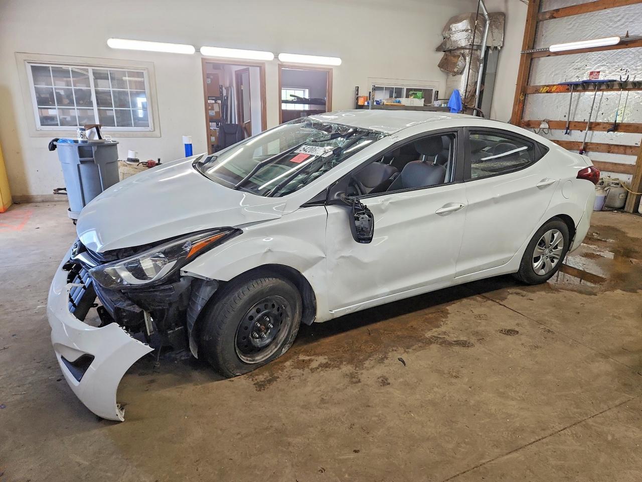 2016 Hyundai Elantra SE, VIN 5NPDH4AE8GH747306 — Rollover