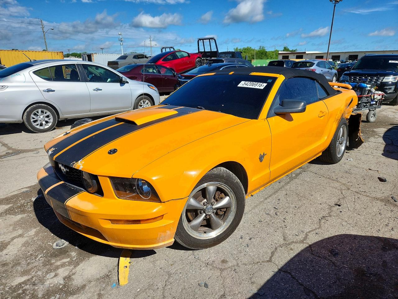 2009 Ford Mustang GT, VIN 1ZVHT85H895142164 — Rear end