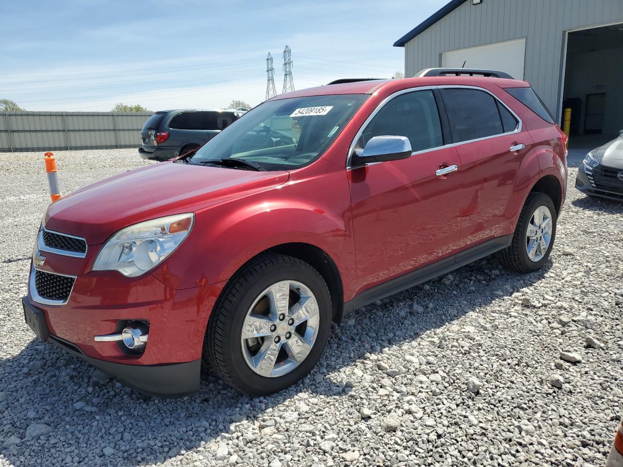 2014 Chevrolet Equinox LT, VIN 2GNFLCE3XE6101820 — Front end