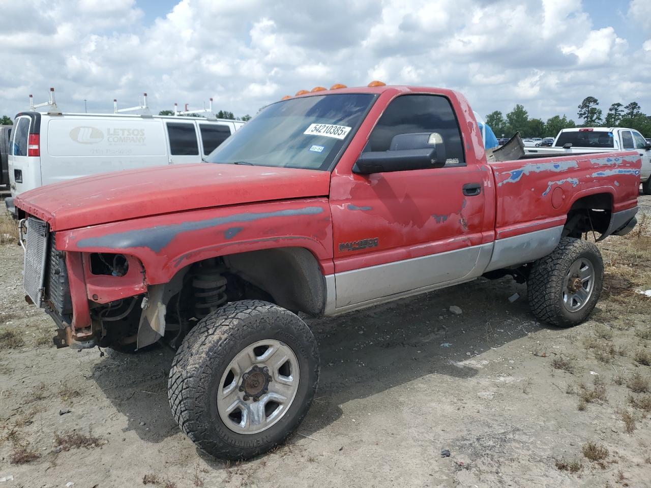 2001 Dodge RAM, VIN 3B7KF26731M553182 — Перед