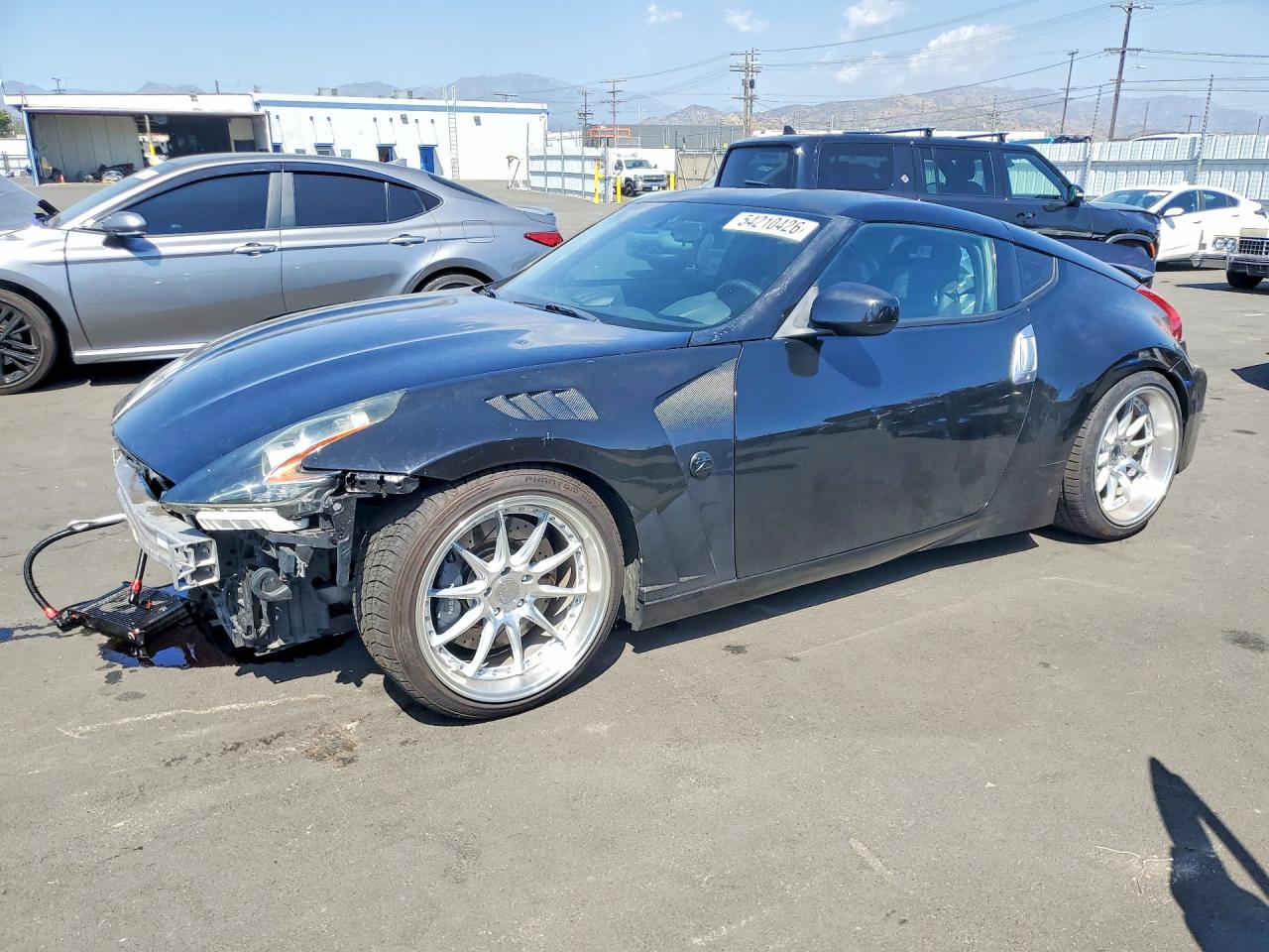 2012 Nissan 370Z, VIN JN1AZ4EH9CM562625 — Front end