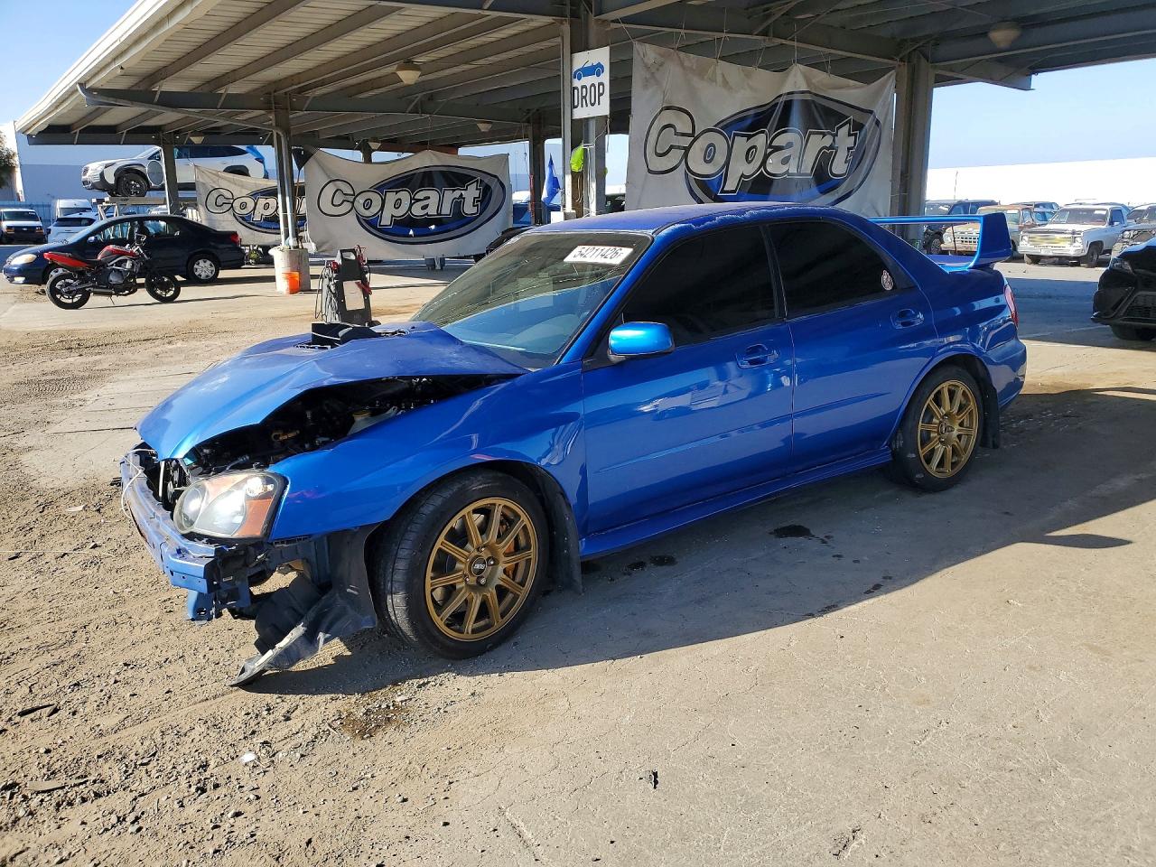 2005 Subaru Impreza WRX STI, VIN JF1GD706X5L513073 — Перед