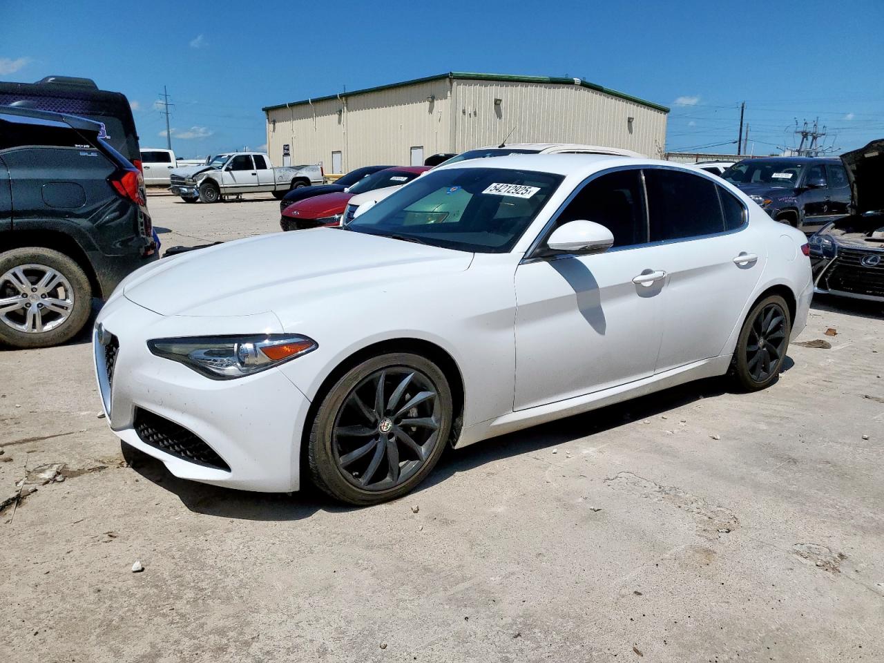 2017 Alfa Romeo Giulia, VIN ZARFAEBN2H7557756 — Hail