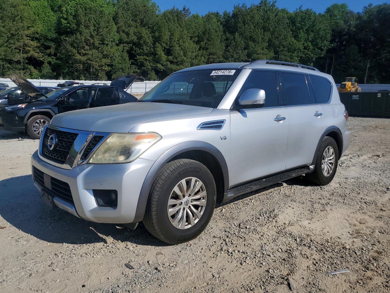2017 Nissan Armada SV, VIN JN8AY2ND6H9002898 — Minor dents and scratches