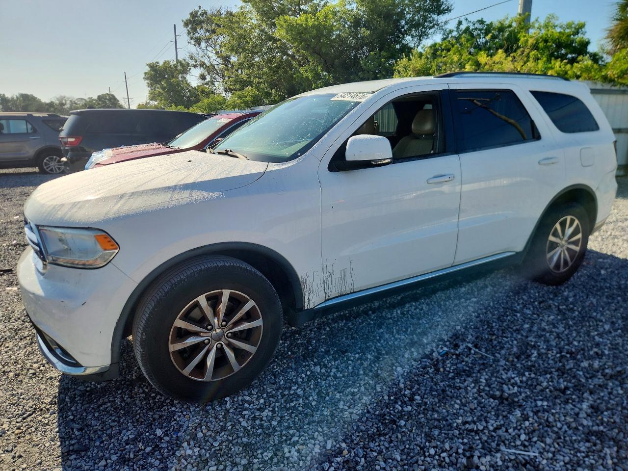 2016 Dodge Durango Limited, VIN 1C4RDHDG3GC336526 — Front end