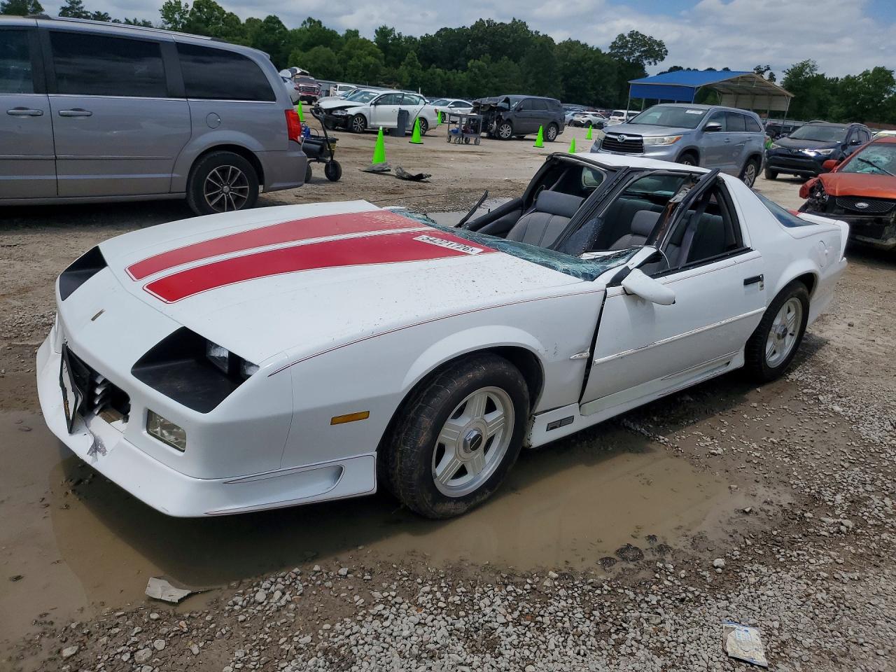 1992 Chevrolet Camaro RS, VIN 1G1FP23E7NL146094 — Roof