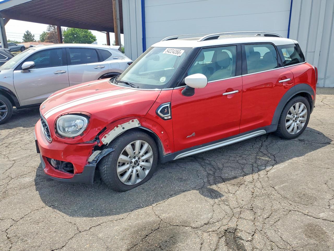 2020 MINI Countryman Cooper S, VIN WMZYX1C08L3L56330 — Front end