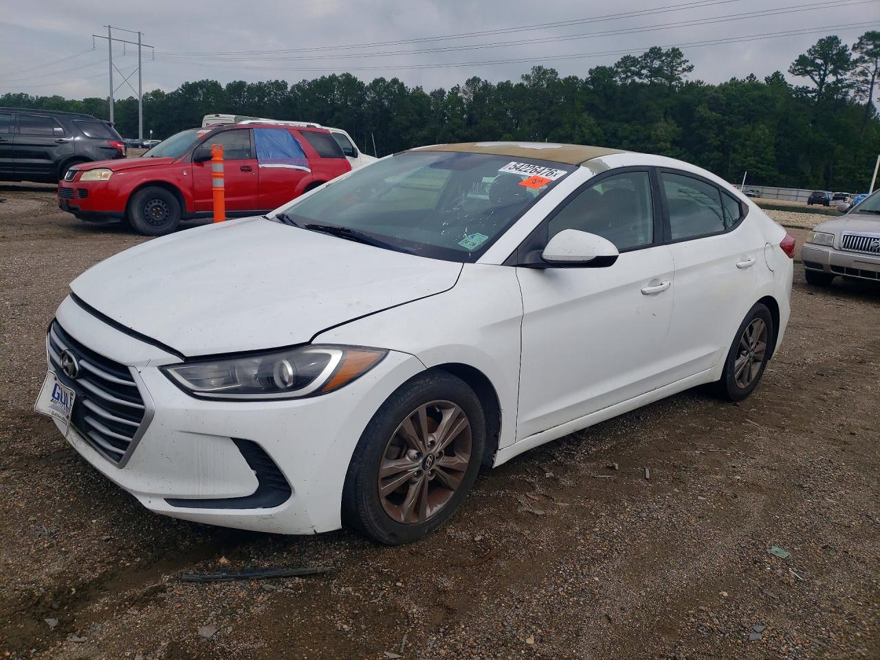 2018 Hyundai Elantra Value Edition, VIN 5NPD84LF0JH230613 — Stripped