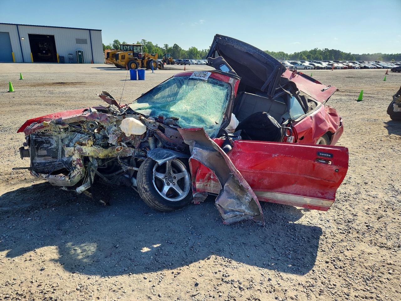 2002 Ford Mustang Deluxe, VIN 1FAFP44442F166893 — All over