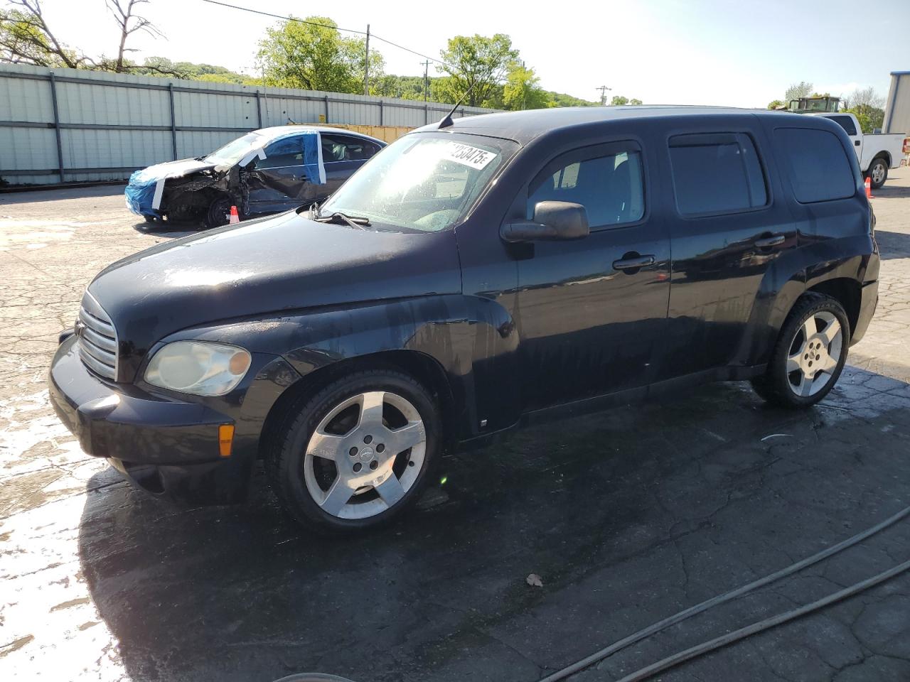 2010 Chevrolet HHR LS, VIN 3GNBAADB2AS511816 — Rear end