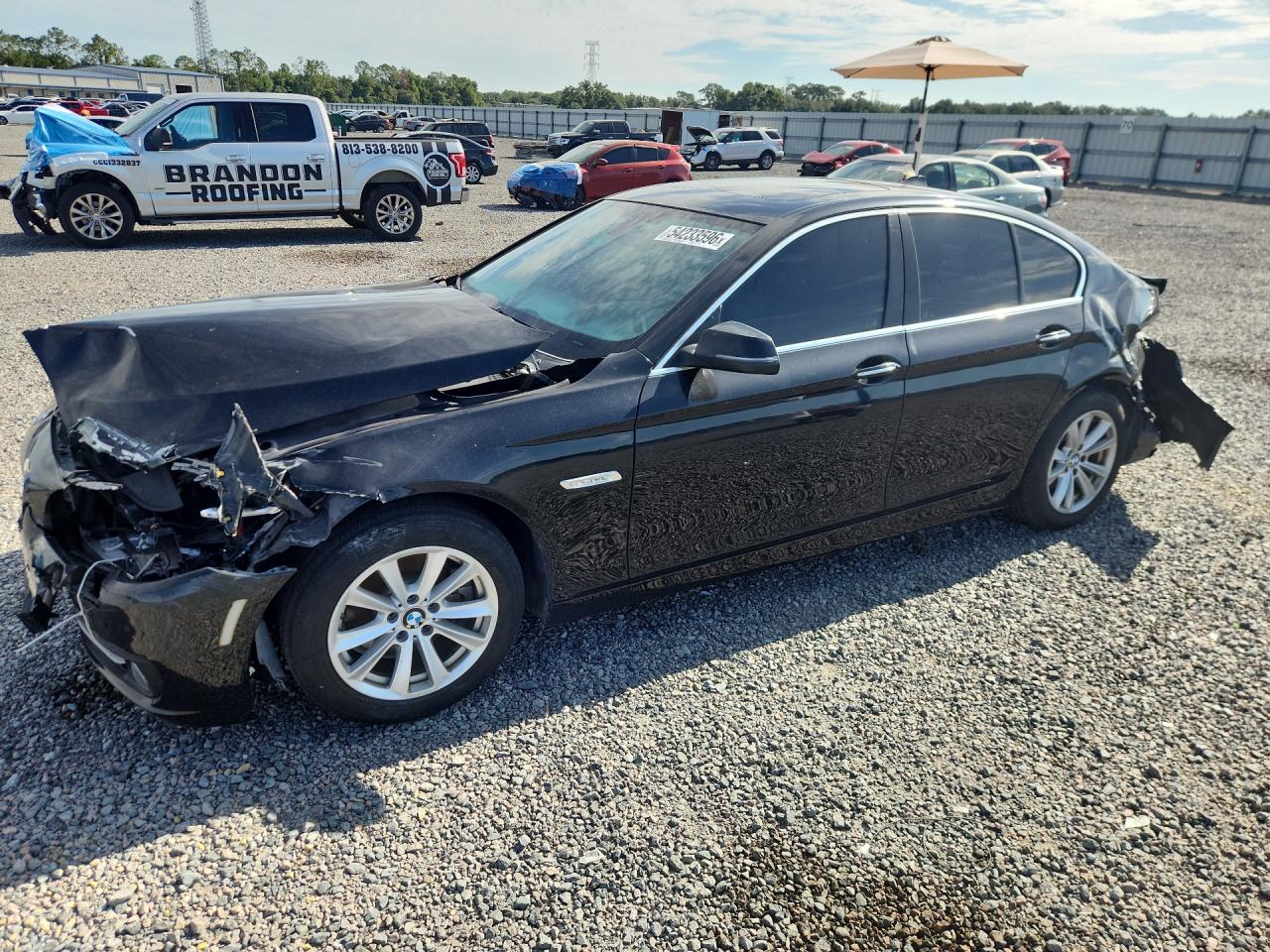2016 BMW 5 Series 528i xDrive, VIN WBA5A7C50GG151423 — Front end