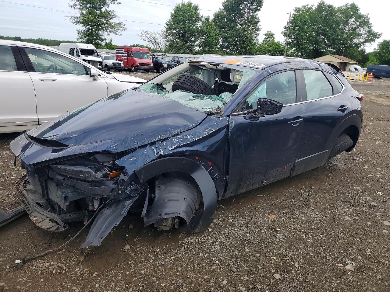 2023 Mazda CX-30 S, VIN 3MVDMBAM4PM532134 — Rollover