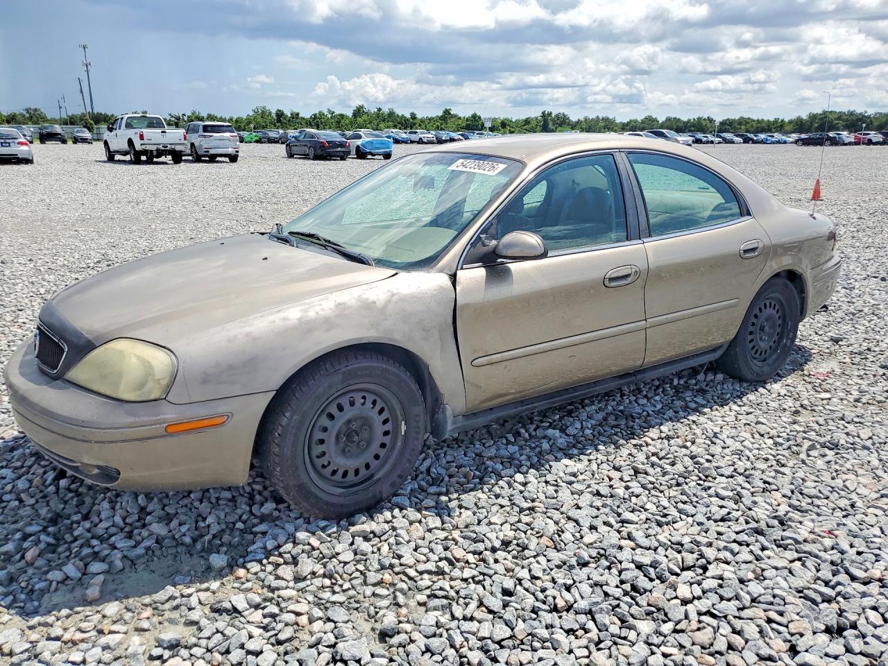 2003 Mercury Sable GS, VIN 1MEFM50U13A615748 — Front end