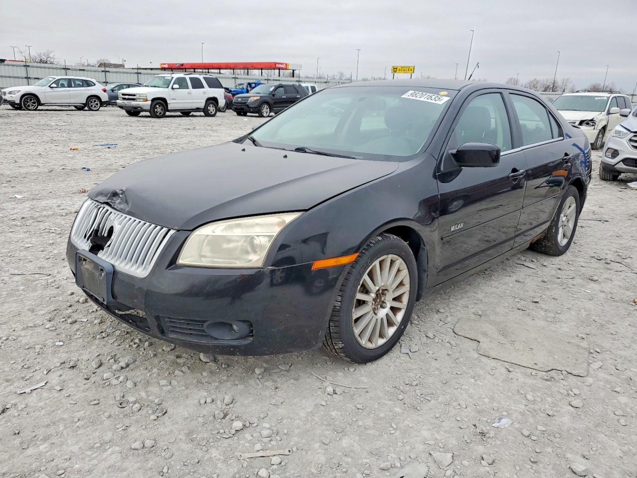 2007 Mercury Milan Premier, VIN 3MEHM08177R667953 — Front end