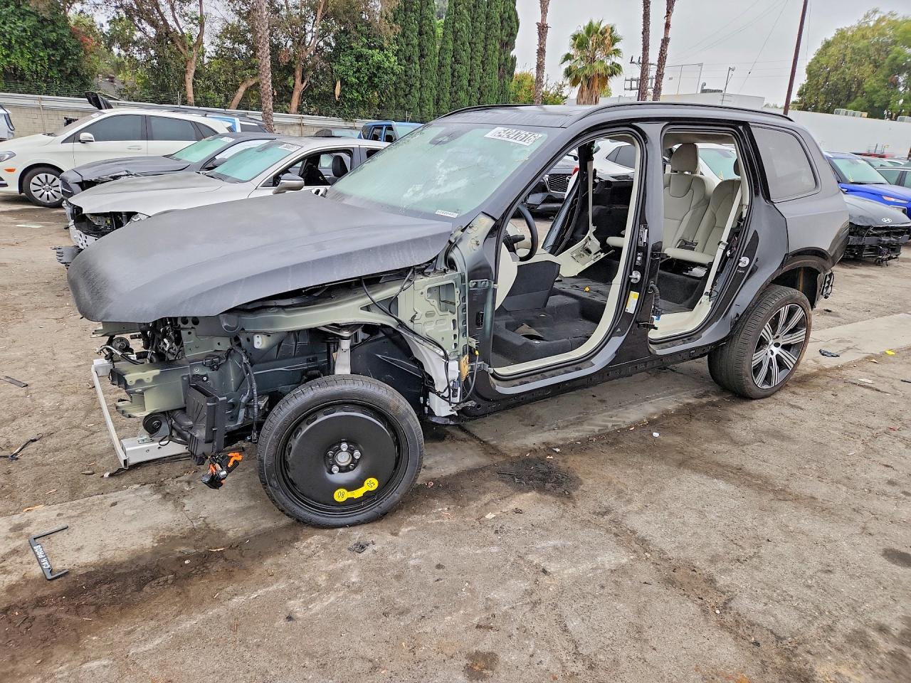 2026 Volvo XC90 Ultra Dark Theme, VIN YV4062PM4T1441595 — Stripped