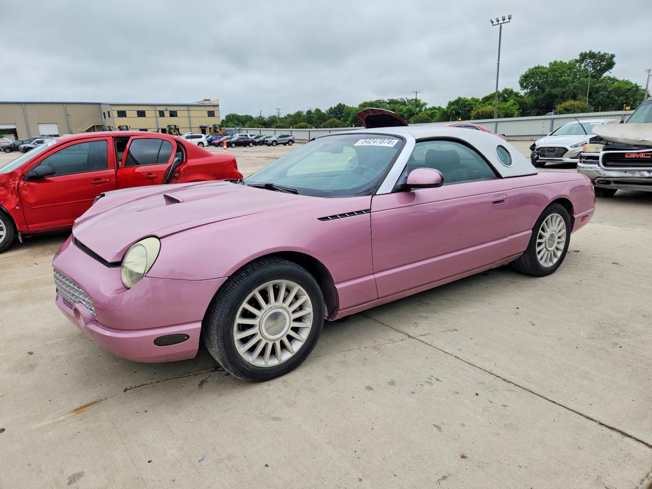 2004 Ford Thunderbird Deluxe, VIN 1FAHP60AX4Y106818 — Перед
