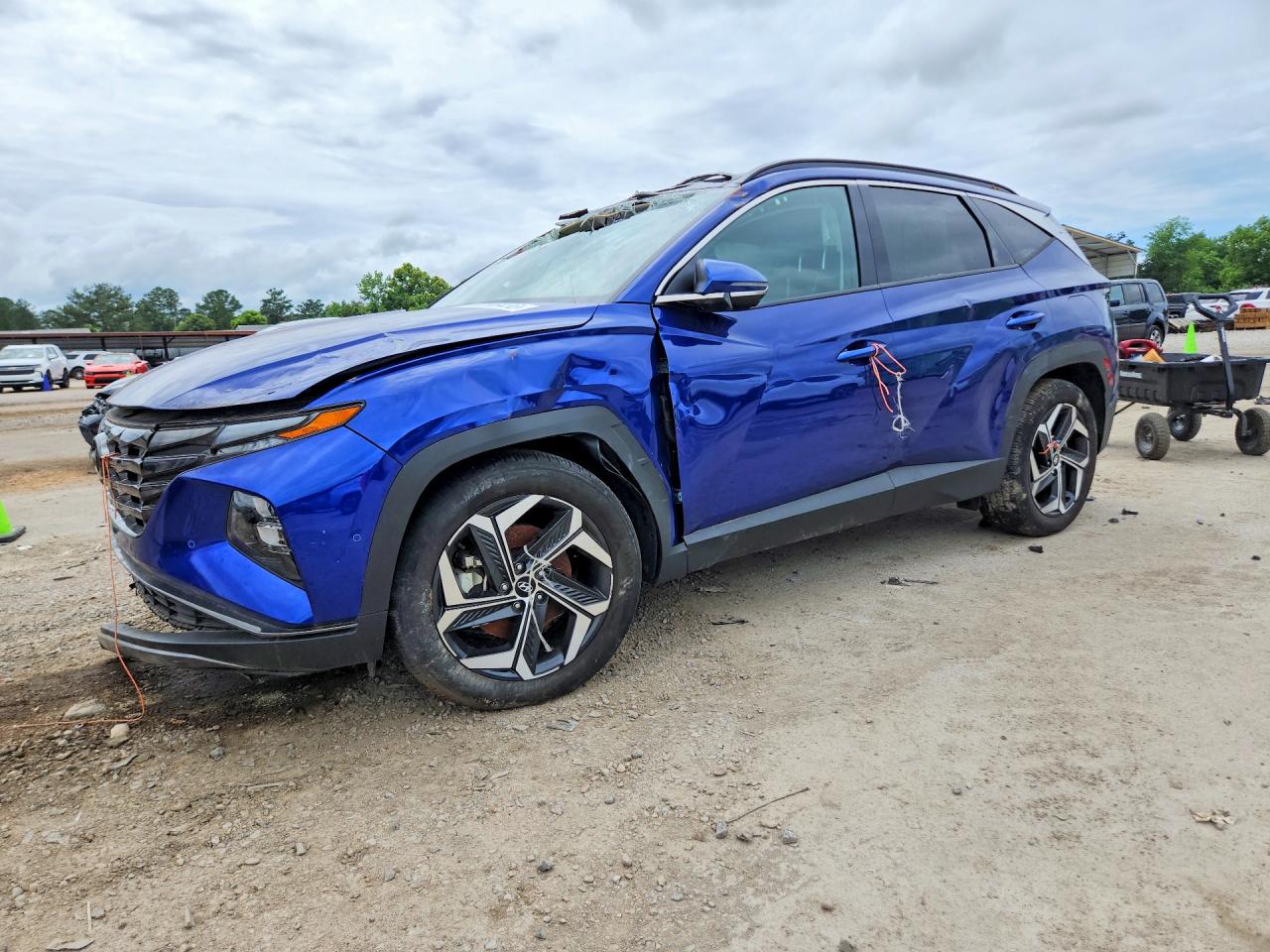2023 Hyundai Tucson Limited, VIN 5NMJE3AE1PH254215 — Front end