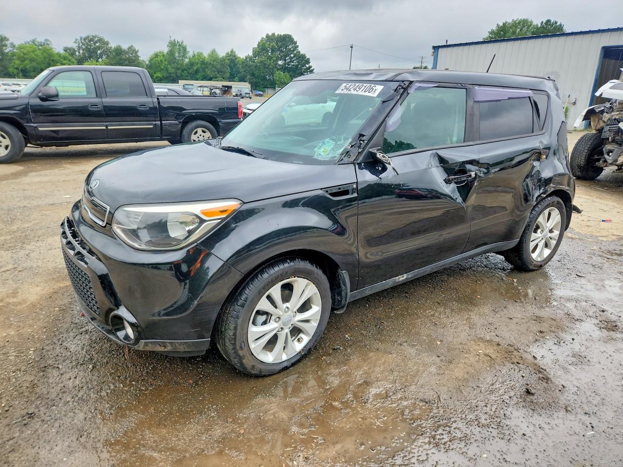 2016 Kia Soul +, VIN KNDJX3A57G7330781 — Front end