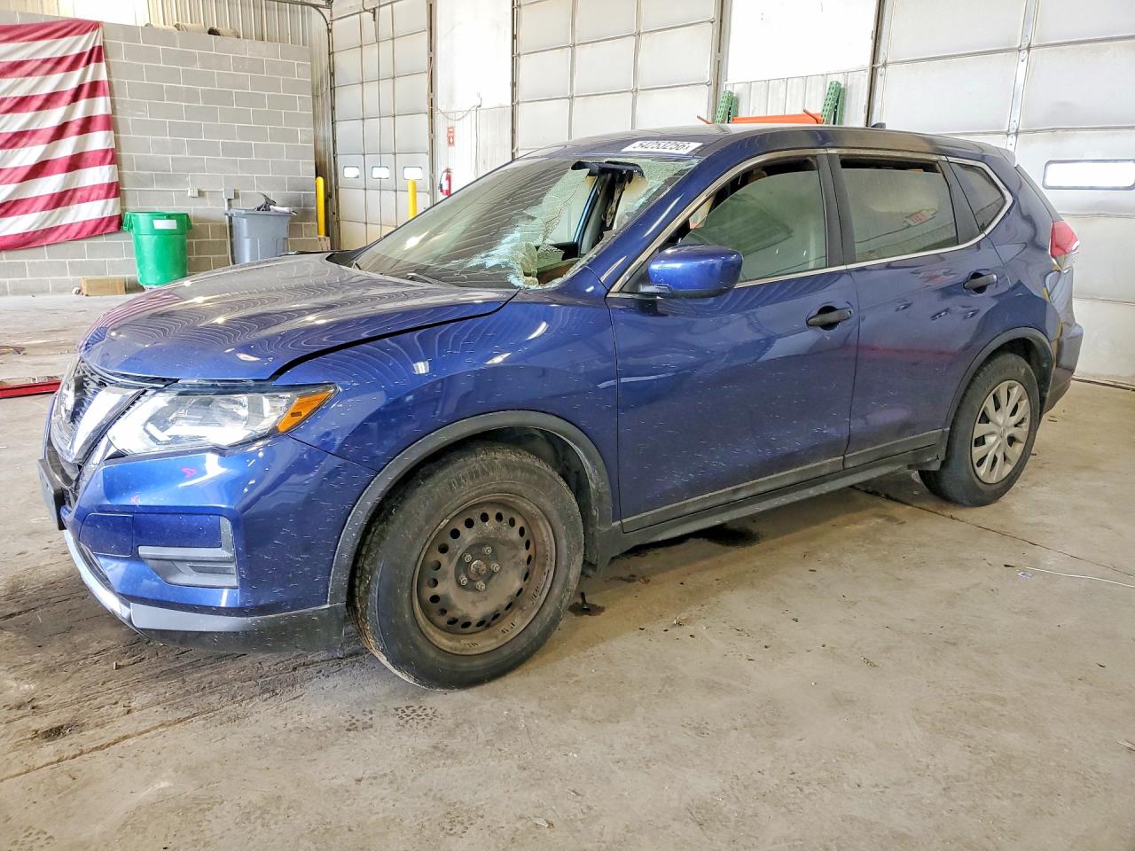 2017 Nissan Rogue S, VIN 5N1AT2MTXHC746036 — Interior fire