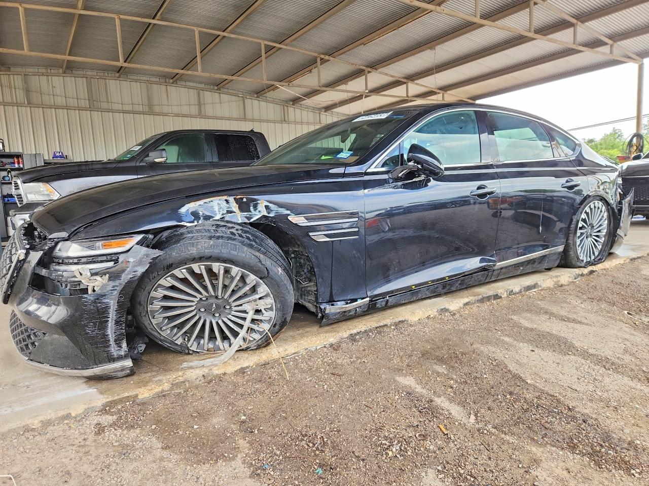 2023 Genesis G80, VIN KMTGE4S15PU006748 — Front end