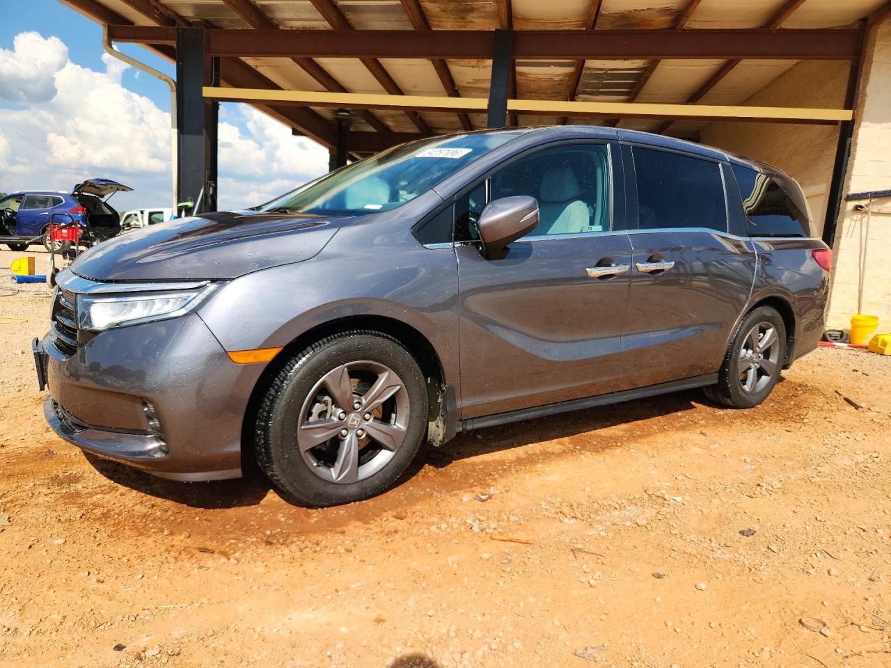 2022 Honda Odyssey EX, VIN 5FNRL6H54NB010766 — Front end