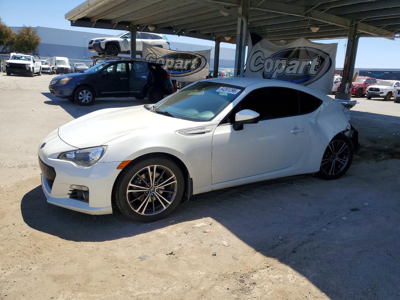 2014 Subaru BRZ Limited, VIN JF1ZCAC1XE9602339 — Rear end