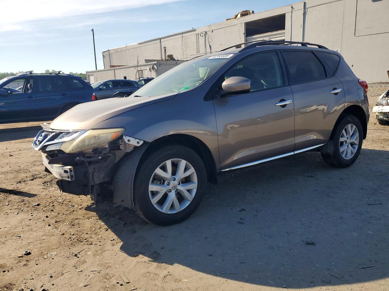 2012 Nissan Murano SL, VIN JN8AZ1MW4CW203767 — Front end