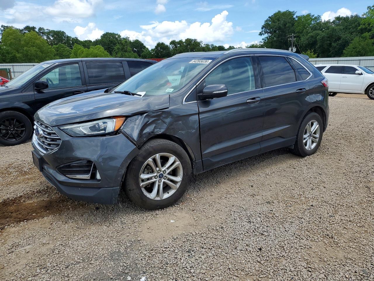 2019 Ford Edge SEL, VIN 2FMPK3J93KBB96522 — Front end