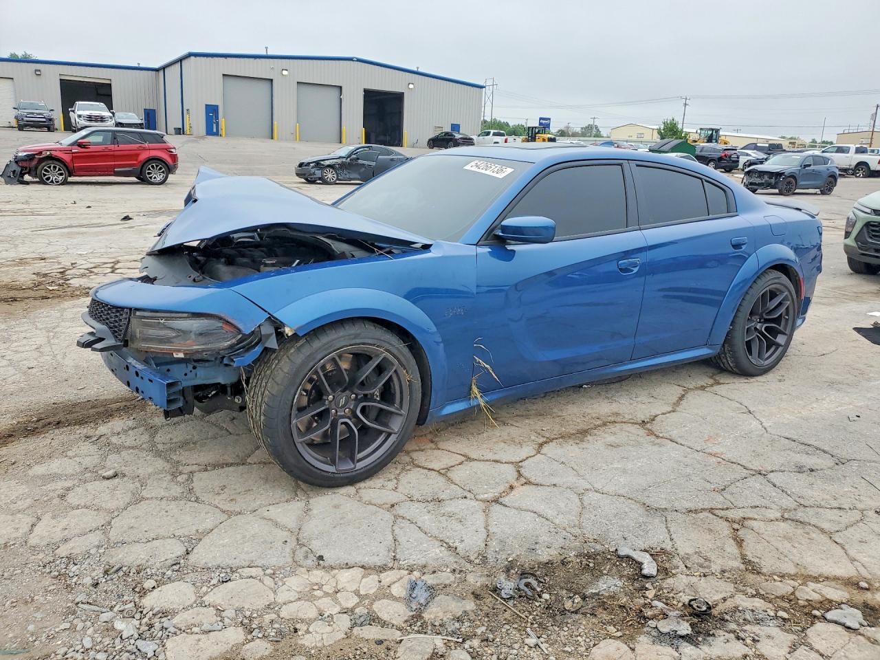 2021 Dodge Charger Scat Pack Widebody, VIN 2C3CDXGJXMH503775 — Front end