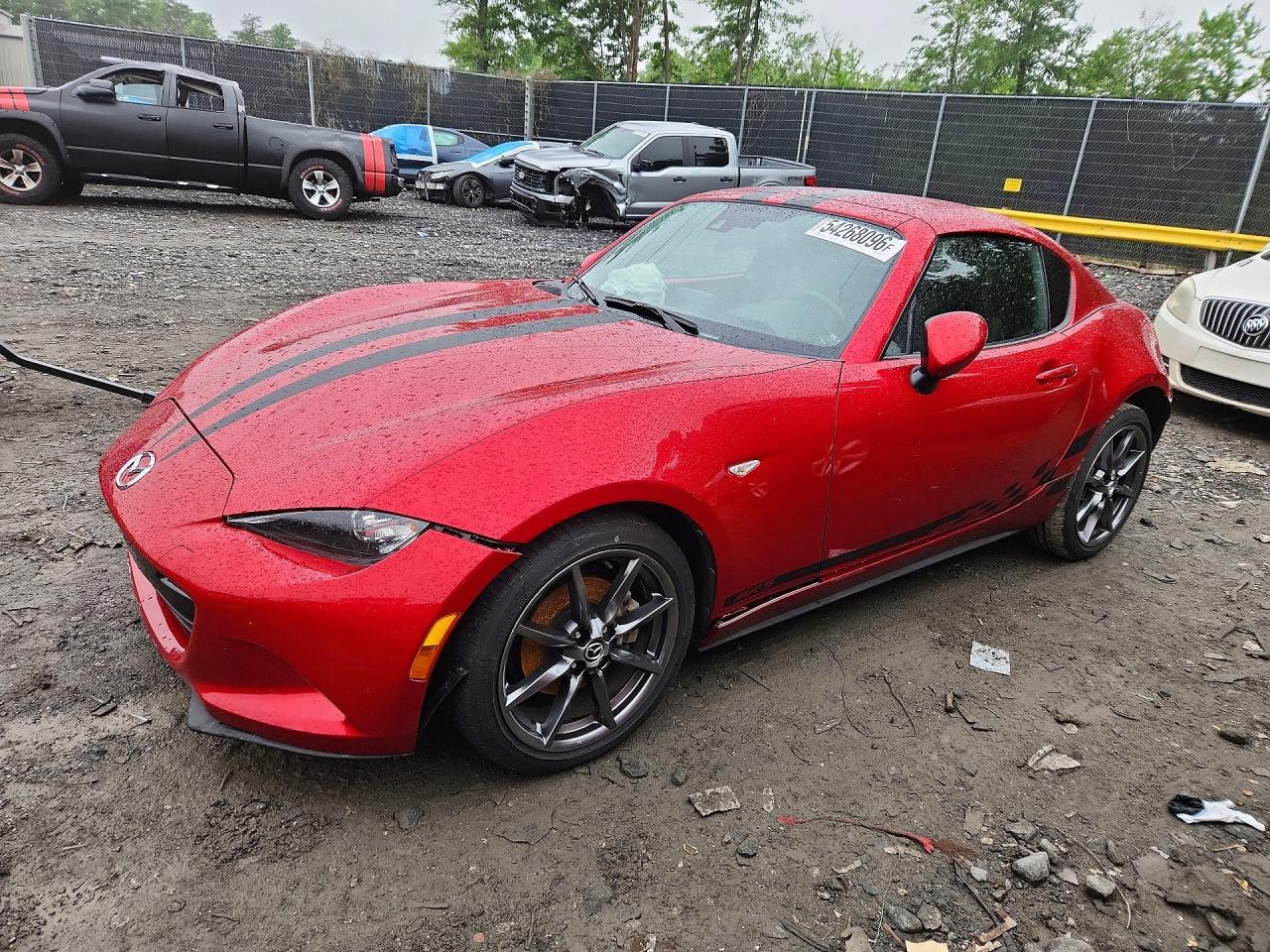 2017 Mazda MX-5 Miata Grand Touring, VIN JM1NDAM70H0109609 — Front end